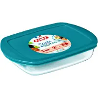 Pyrex Ovenschaal Cook & Store Rechthoek Transparant 0,8 L