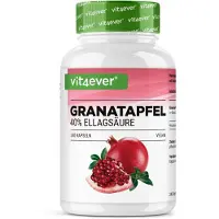 Vit4ever Granaatappelextract - 240 capsules - 1800 mg per dagdosering - Premium: 40% ellaginezuur - Hoog gedoseerd - Veganistisch -
