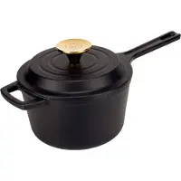 Mareld Steelpan Mat Zwart - Steelpannen Gietijzer Matte Black - MAR0286