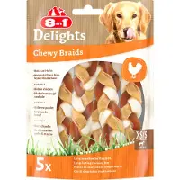 8In1 10x Delights Chewy Braid Xs/s 75 Gr