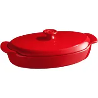 Emile Henry Papillote braadpan Rood
