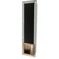 Alvoro Hidden Inbouw Reserverolhouder - Geborsteld Koper PVD - RVS - Accessoires, Toilet accessoires, Reserverolhouders