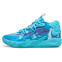 Puma MB.03 CLT basketbalschoenen, Paars, Maat 45 |