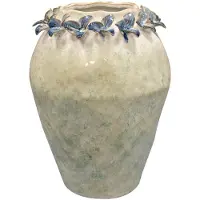 Ter Steege Bloempot Groen-Pastel Groen D 22 cm H 30 cm Opening 10 cm