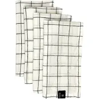 Himla Britta servet black - set van 4