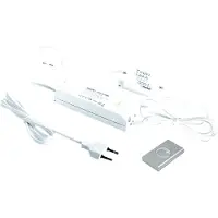 Hera LED 24V Trafo/Dimmer-Controller 30W kleur Wit/Rvs-Look