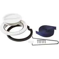 VETUS Sanitary Water Tank Kit 156x115 Mm Zilver