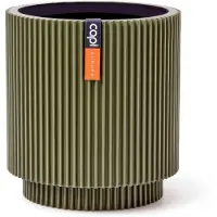 Capi Europe Bloempot Groove Groen D 15,2 H 16,5 Cm