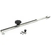VETUS Libero Left Antracite Fittings Adjuster 260 Mm Zilver