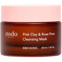 ONDO BEAUTY 36.5 Verzorging Gezichtsverzorging Pink Clay & Rose Pore Cleansing Mask 50 ml