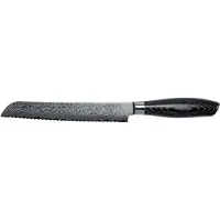 Mareld Akio Broodmes 20 Cm Zwart - Broodmessen Roestvrijstaal Black - MAR0231