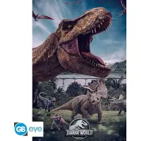 GB eye Jurassic World Poster 91.5 x 61 cm