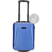 Enrico Benetti Edmonton Cabin Luggage Underseater Koffer 40 Steel Blue