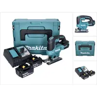Makita DJV 184 RGJ accu pendelzaag 18 V borstelloos + 2x accu 6,0 Ah + oplader + Makpac