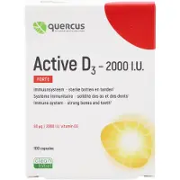 Quercus Botten,Spieren & Gewrichten Active D3-2000 I.U. Capsules - 100capsules