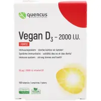 Quercus Botten,Spieren & Gewrichten Vegan D3-2000 I.U. 100Tabletten
