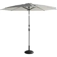 Hartman Sunline parasol r300cm - grijs - polyester