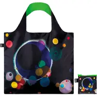 SmartaSaker Bag - Several Circles Neon Green