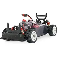 Amewi Hyper Go Citroen C3 WRC Rallye/Drift Zwart, Rood Brushless 1:14 RC auto Elektro Rallywagen 4WD RTR 2,4 GHz