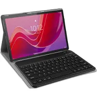 Just in Case tablet Hoes met Toetsenbord geschikt voor Lenovo Tab M11 - QWERTY Bluetooth Keyboard Case - Zwart