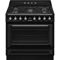 Smeg Gasfornuis TR90GMBL