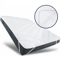 Mister sandman Zachte matras-topper 80x200cm, ademend, drukverlagend