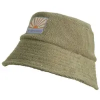 Me & My Monkey buckethat van badstof khaki Hoed Groen Jongens Katoen Effen - maat 152/164