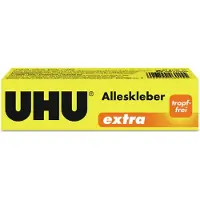 UHU Alleslijm Permanent extra Vloeibaar Transparant 46015 31 g