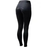 HORZE Maia dames fullseat rijlegging , Black, 40