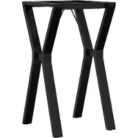 vidaXL Eettafelpoten Y-frame 40x40x73 cm staal