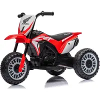 Sun baby Honda CRF450 elektrische driewieler, zitplaats, rode kleur