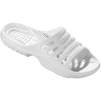 Beco dames badslippers - wit - maat 42