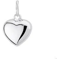 The Jewelry Collection Witgouden Hanger hart 4100480
