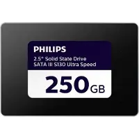Philips interne SSD 2.5 inch - SATA SSD - 250GB - SATA III - ssd intern - tot 550 MB/s Lezen - tot 500 MB/s Schrijven