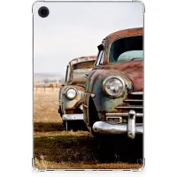 B2Ctelecom Samsung Galaxy Tab A9 Plus Tablet Backcover met foto Vintage Auto