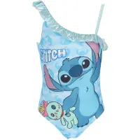 Disney Lilo & Stitch Badpak - Maat 98/104 - Blauw - Badpak Meisjes