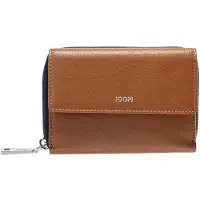 JOOP! Leren Portemonnee Lantea Blocking Martha Purse Cognac Bruine