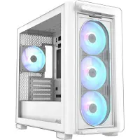 Asus A23 PLUS TG ARGB Wit PC-behuizing