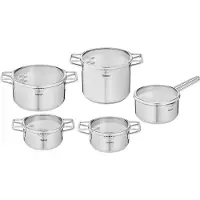 Tefal pannenset, 10-delig, Nordica Ss - H852SA56