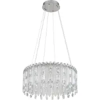 Globo Hanglamp Klunka chroom Ø 59,5cm