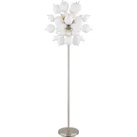 Globo Lighting - tafellamp - UDO - wit - glas - Ø 55cm - E14 - 15633SO