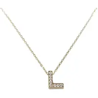 Christian Gouden ketting met l zirkonia hanger
