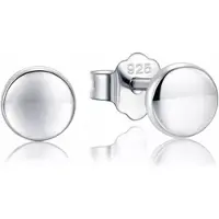 Charme Bijoux Oorbellen-Zilver-Rond-Steker