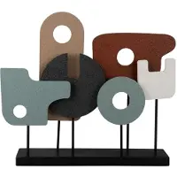 PT Living Decoratie Statue Abstract Art Large Multi Colour