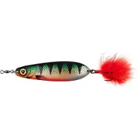 FOX Rage Ultra UV Spoons 8cm 18g haak 4/0 - Kleur : UV Perch