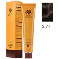 Arganmidas Marokkaanse Arganolie Haarkleur Crème 5.77 / Haarkleur Licht Natuurlijk Warm Bruin 100 ml