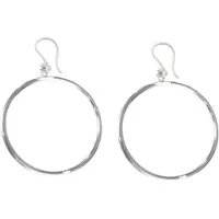 Charme Bijoux Allegievrij - oorbellen- oorringen-zilverkleur -4 cm -