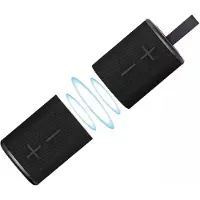 Musthavz 2-in-1 True Wireless Stereo Bluetooth 5.3 Speaker - 2x10W Draadloze Muziekbox - IPX5 Waterbestendig - 2.000 mAh Batterij - Zwart