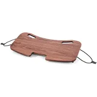 Nohrd Sprintbok Laptoppad Walnoot – Laptopstandaard voor Sprintbok Loopband – Massief Hout – Hardlopen en Werken Combineren