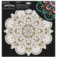 Aladine schilderen Duo Dot Painting Set Mandala 20 cm creatief speelgoed.